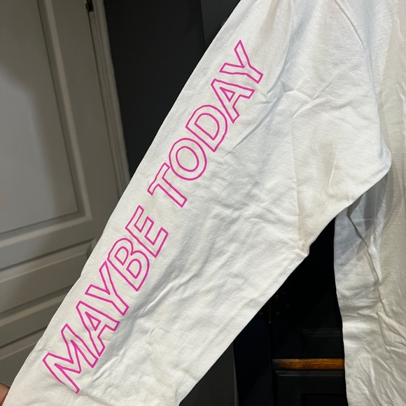 Maybe Today American Psycho Long Sleeve Sz L - Picture 2 of 4